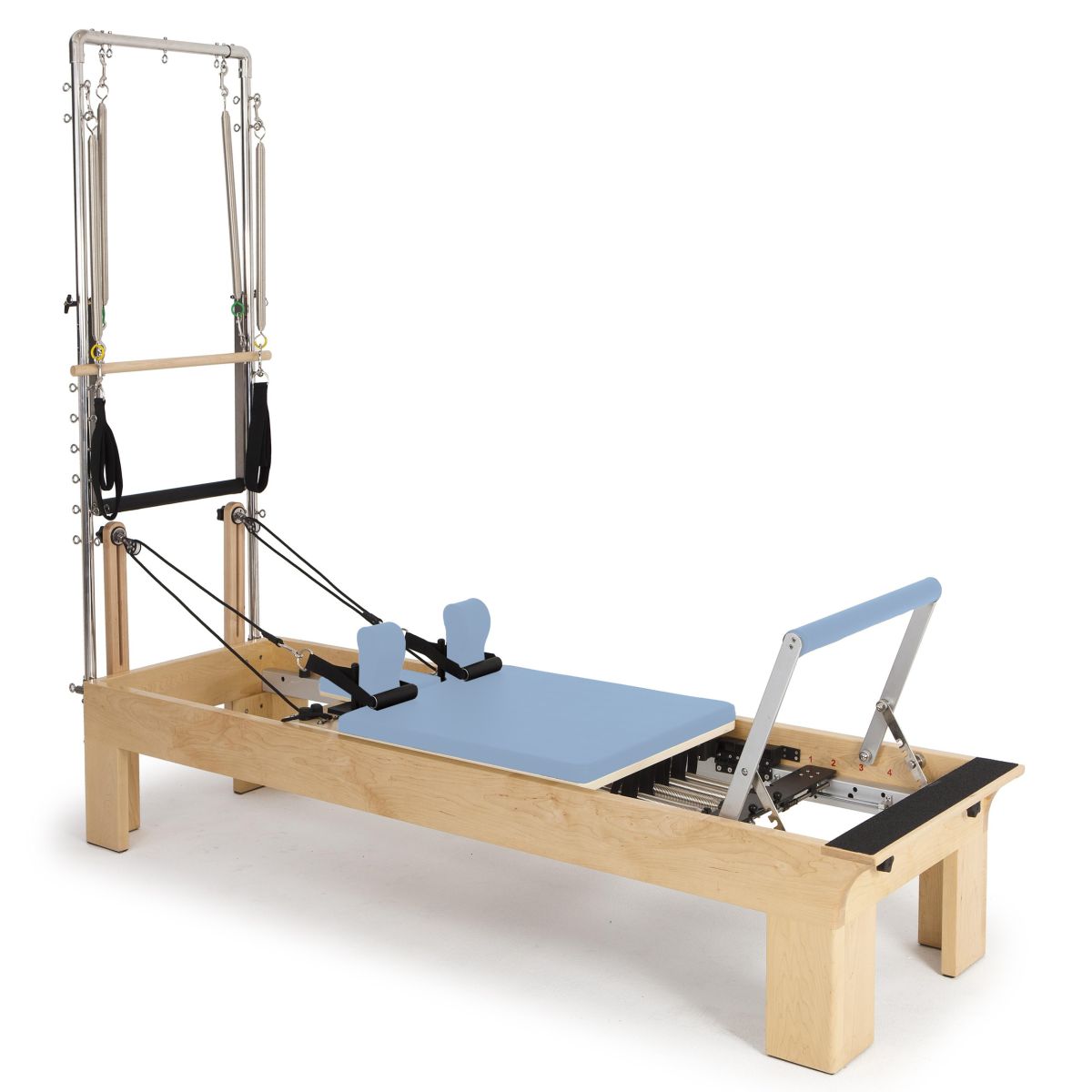 Elina Pilates Wooden Fisio Reformer with Tower 855914