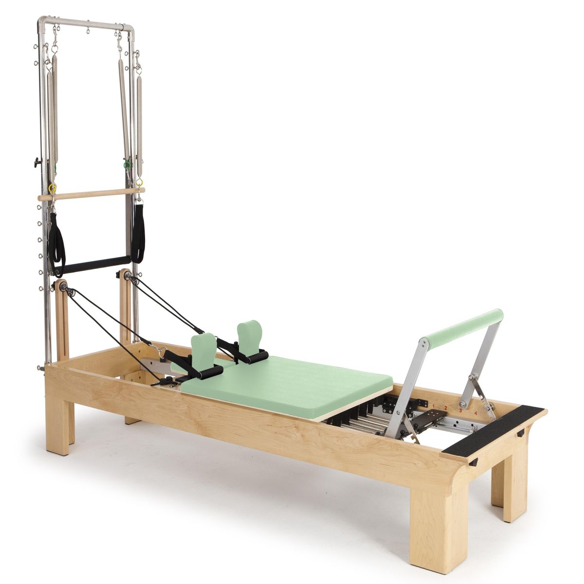 Elina Pilates Wooden Fisio Reformer with Tower 855914