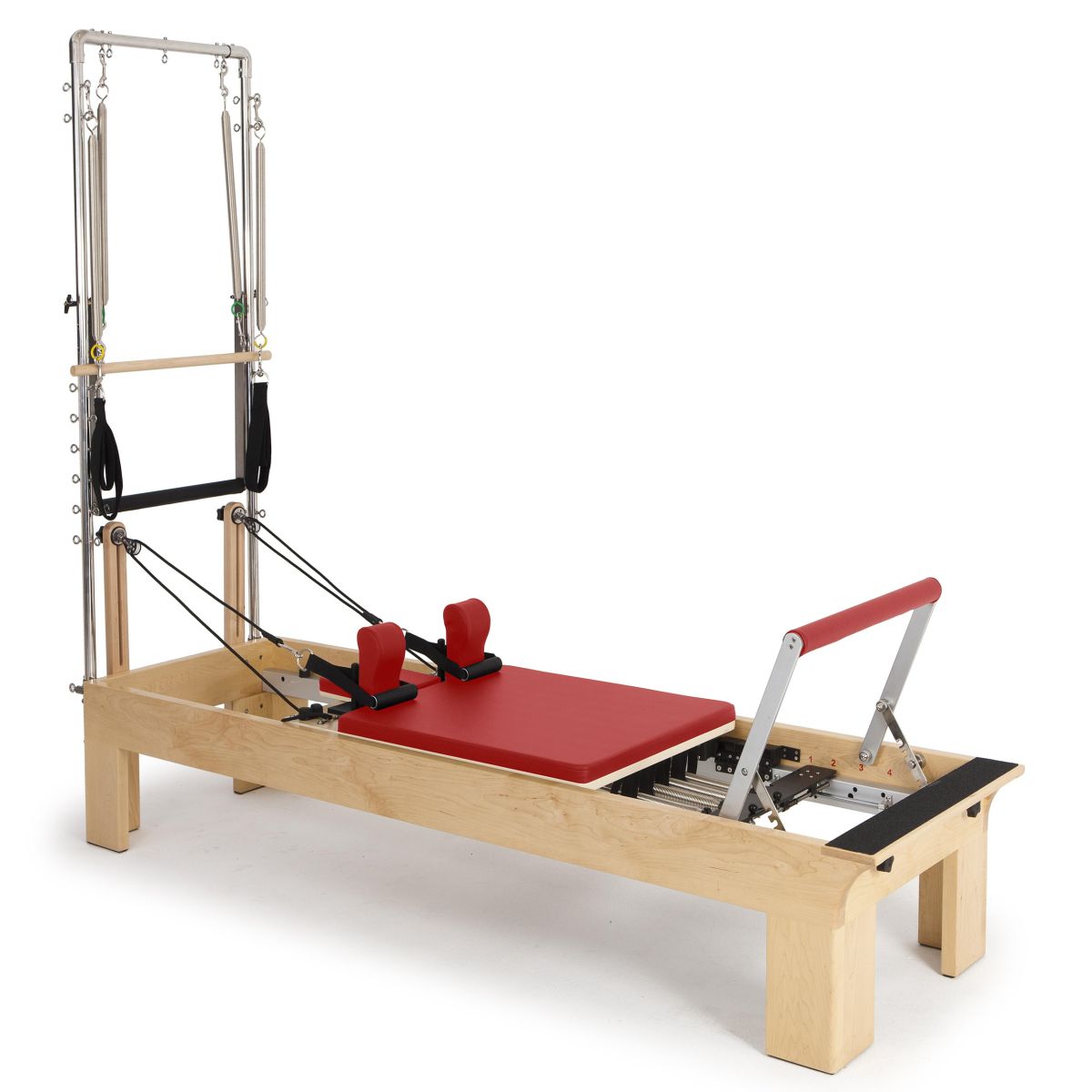 Elina Pilates Wooden Fisio Reformer with Tower 855914